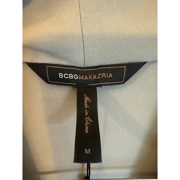 BCBG Max Azria Sleeveless Draped Neck Wrap-Style Dress - Picture 3 of 6